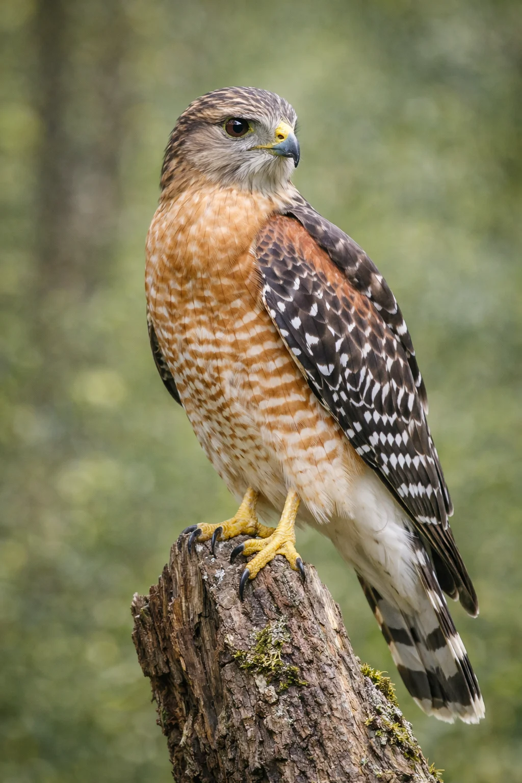Red-shouldered Hawk